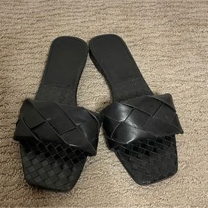 Black sandals